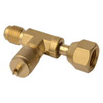 Swivel Tee w/ Permanent Depressor, 1/4" Access, 3 pk