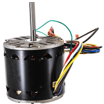 Blower Motor, 1/2 hp, 1075 rpm, 4-Speed, CCW, 115V
