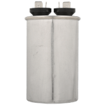Round Single Run Capacitor, 50 MFD, 370V